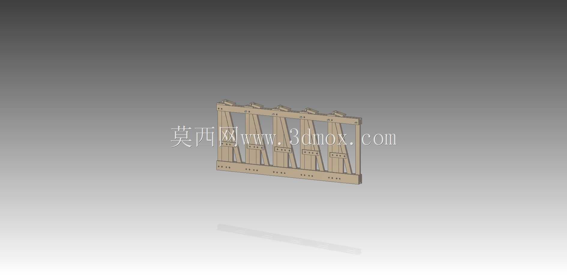 自锁进料屏障