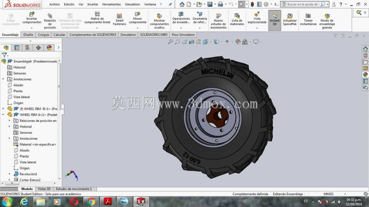 RUEDA TRACCI��N MOTOCULTOR DFϵ��
