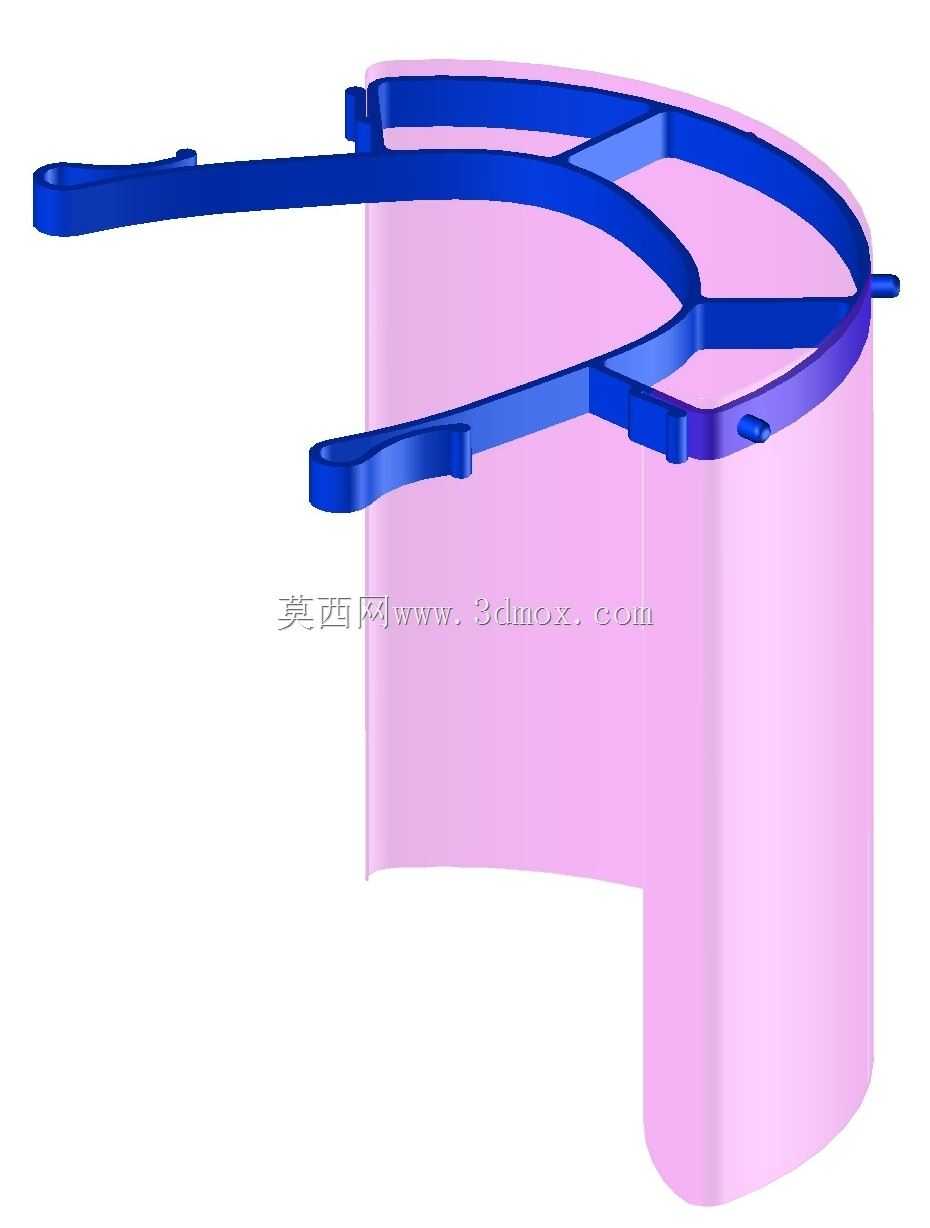 新冠穿孔半透明A4支架