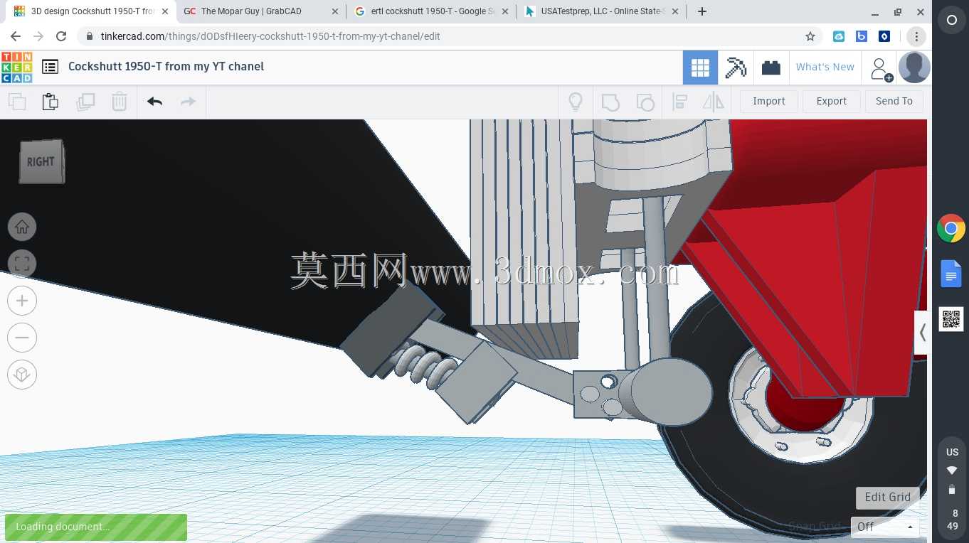 ERTL Cockshutt拖拉机的犁附件