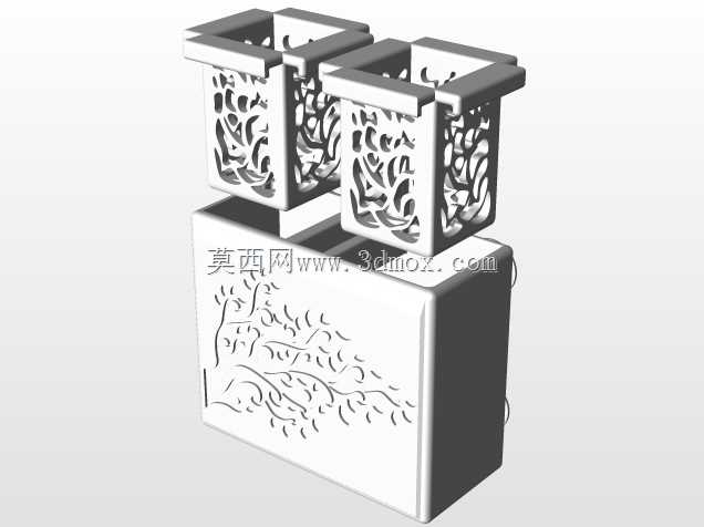 人体工程学花盆
