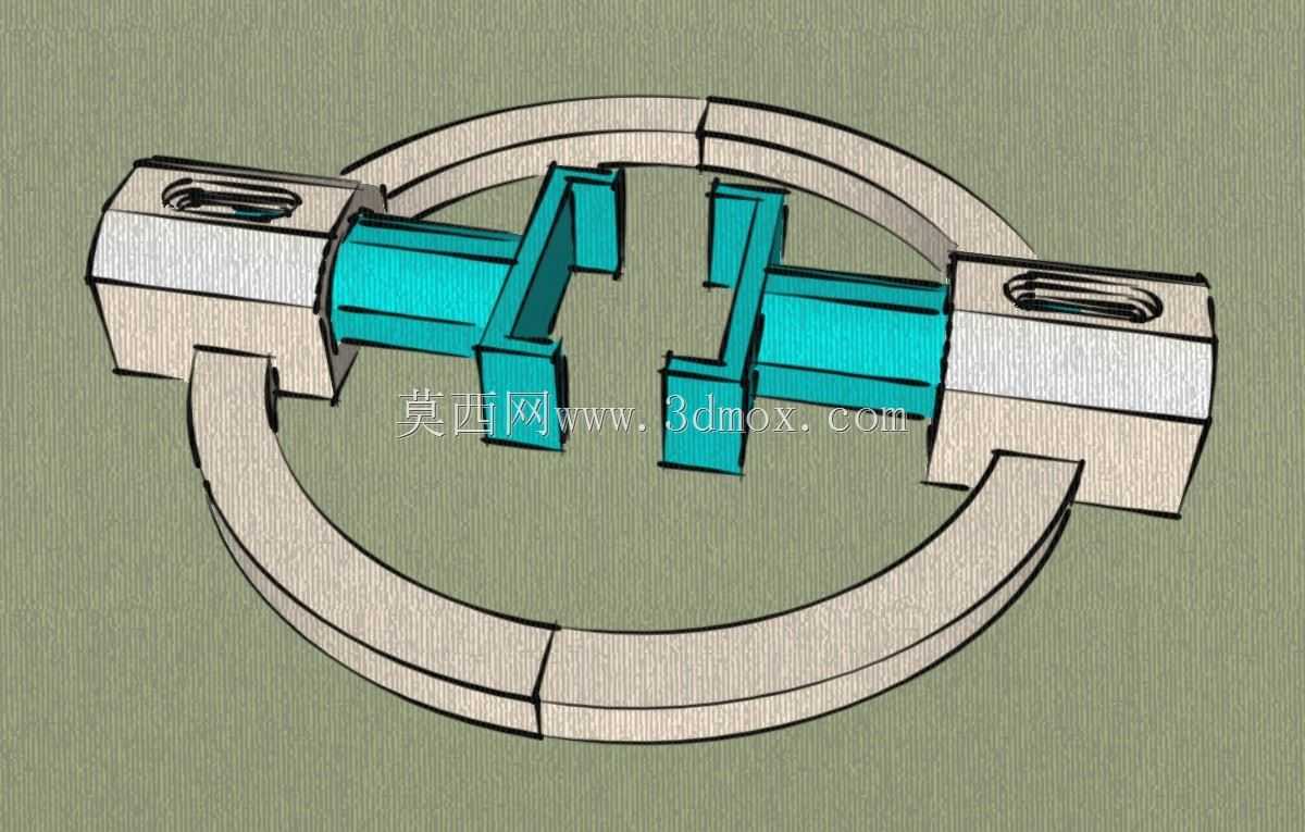 水培Rockwhool环形支架(适用于4英寸ABS)