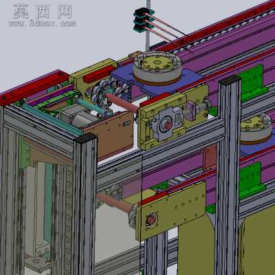 双层倍速链流水线(超详细的设计3D模型+工程图) 3D模型(SolidWorks设计,提供step(stp)/Sldprt/Sldasm文件)