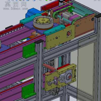 双层倍速链流水线(超详细的设计3D模型+工程图) 3D模型(SolidWorks设计,提供step(stp)/Sldprt/Sldasm文件)