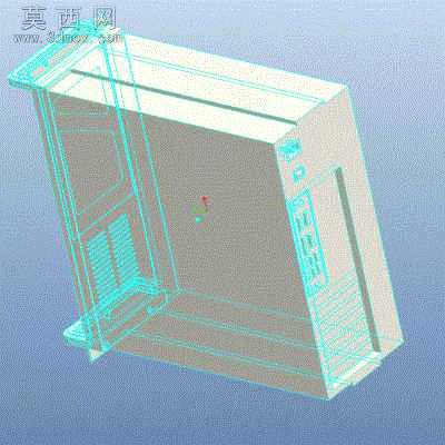 工控机模型 3D模型
