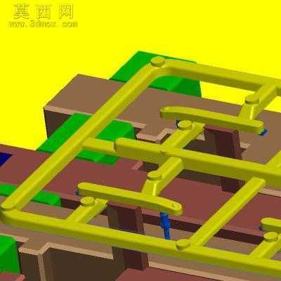 �Զ���ˮ�ڻ�ģ�� 3Dģ��