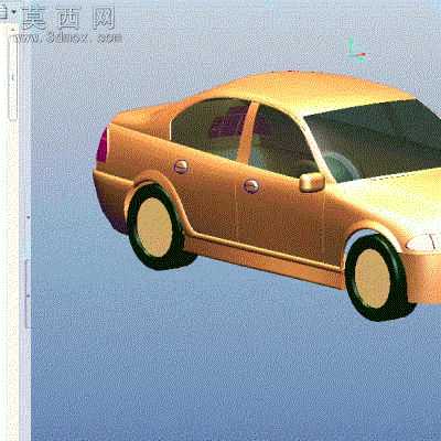 proe曲面绘制宝马造型汽车 3D模型