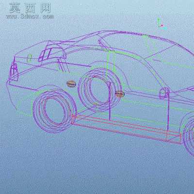 proe曲面绘制宝马造型汽车 3D模型