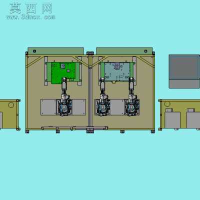 焊接工作站 3D模型
