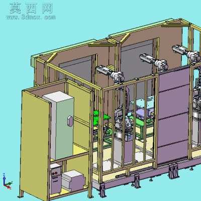 焊接工作站 3D模型