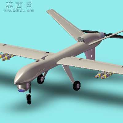 MQ-9无人机 3D模型