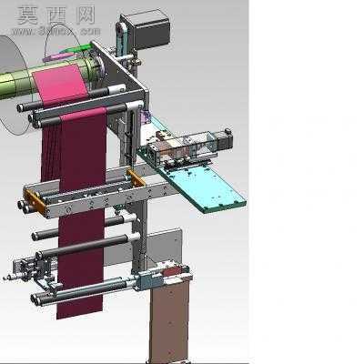 非标全自动动力锂电池叠片机可直接用于生产 3D模型