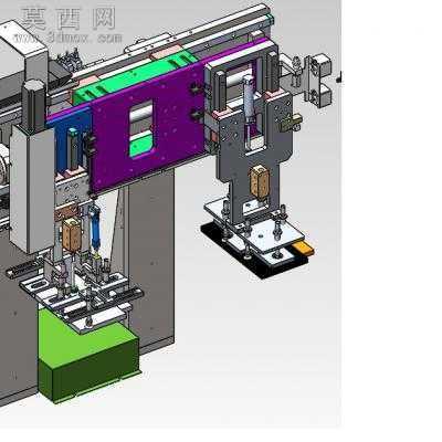 非标全自动动力锂电池叠片机可直接用于生产 3D模型