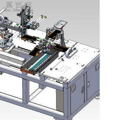 非标全自动动力锂电池叠片机可直接用于生产 3D模型