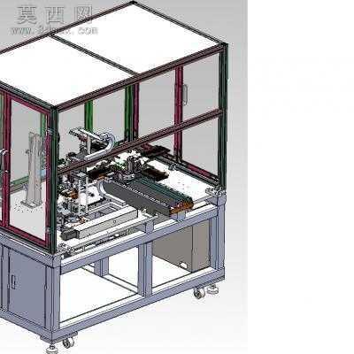 非标全自动动力锂电池叠片机可直接用于生产 3D模型