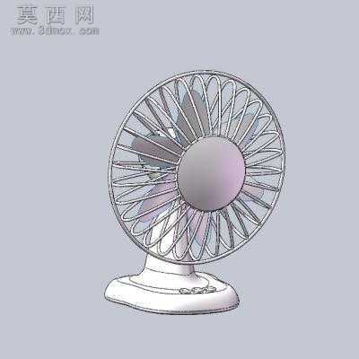 小风扇 3D模型