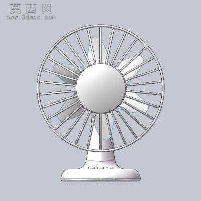 小风扇 3D模型