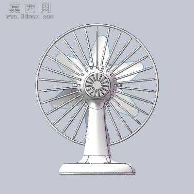小风扇 3D模型
