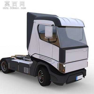 法国贝利埃TBO牵引车车头模型 3D模型