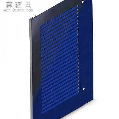 BQ6800G-A09-5507400 左四栅格仓门 3D模型
