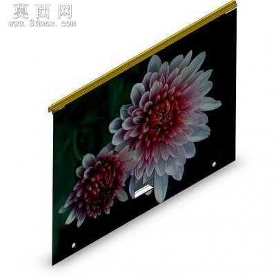 BQ6800G-A09-5507300 左三仓门 3D模型