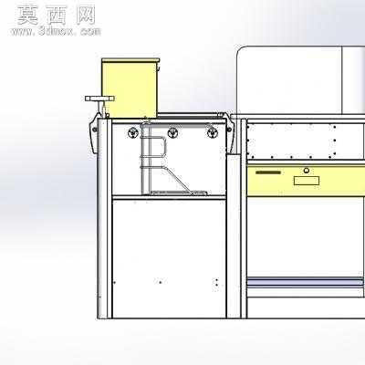 超市系列设备--收银台3 3D模型 3D模型