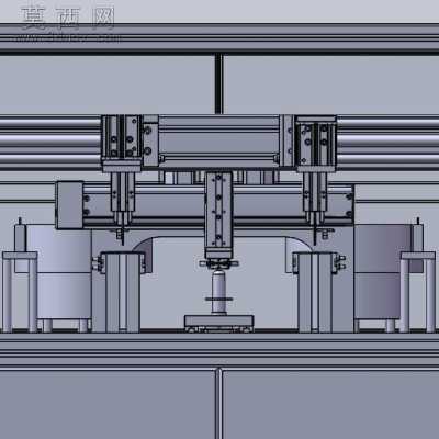 垫片叠放设备 3D模型
