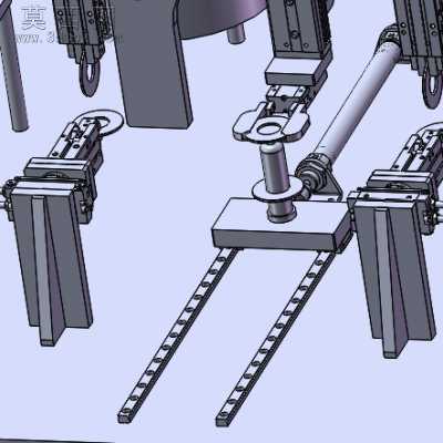 垫片叠放设备 3D模型