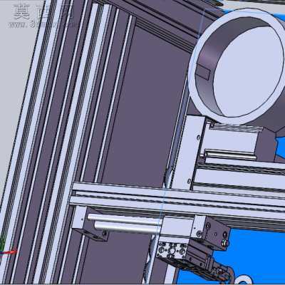 垫片叠放设备 3D模型