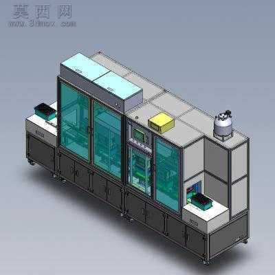 锂电池组装机、非标自动化锂电池组装设备 3D模型