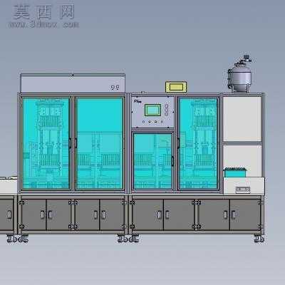 锂电池组装机、非标自动化锂电池组装设备 3D模型