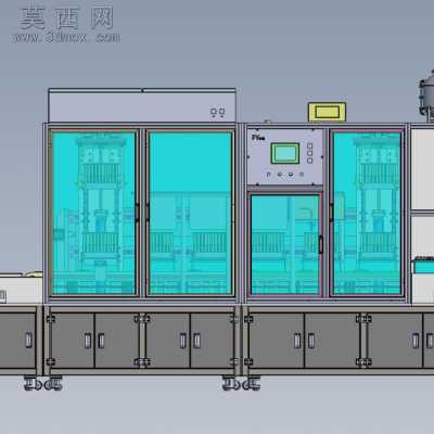 锂电池组装机、非标自动化锂电池组装设备 3D模型
