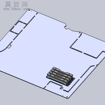 自动化DIMM插装机 3D模型