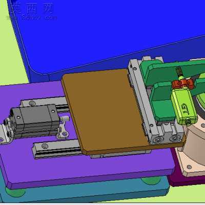 三销轴球径检测 3D模型