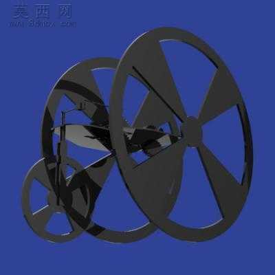 无碳小车 3D模型
