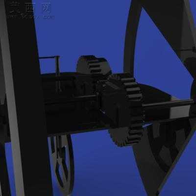 无碳小车 3D模型
