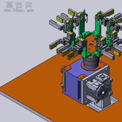 打印机灌墨设备 3D模型