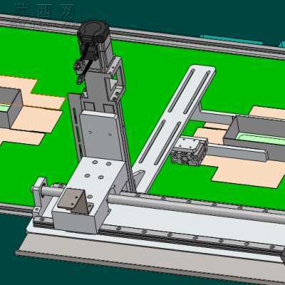 礼品盒包装成型机 3D模型