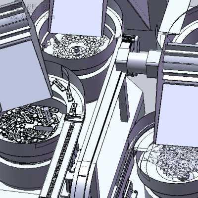 试纸滴管干燥剂联合包装机方案 3D模型