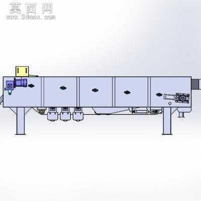 重力污泥脱水机 3D模型 3D模型