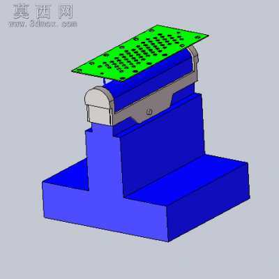 剃须刀钢网胶件组装机 3D模型