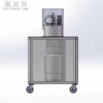 生物质秸秆平模造粒机(新型3D模型 3D模型