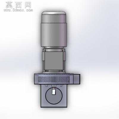 生物质秸秆环模造粒机 3D模型 3D模型