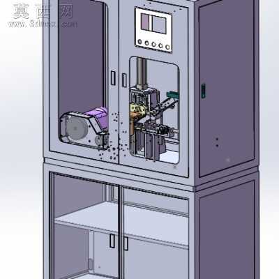 铁扁机(含有详细工程图) 3D模型