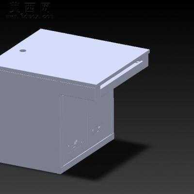 经典的控制台操作台 3D模型