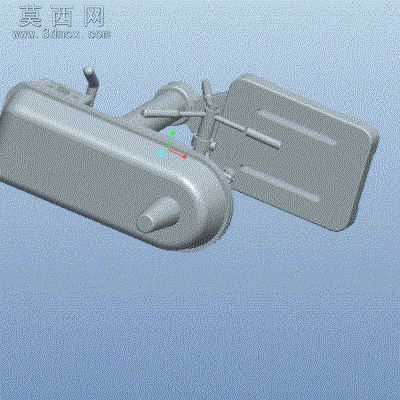 PROE 钻孔机总成 3D模型