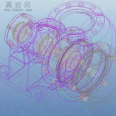 离心水泵设计模型 3D模型