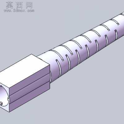 半自动光纤头组装机 3D模型