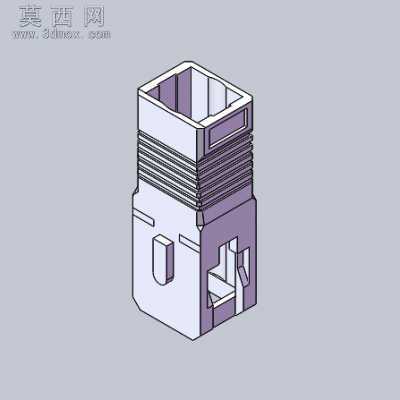 半自动光纤头组装机 3D模型