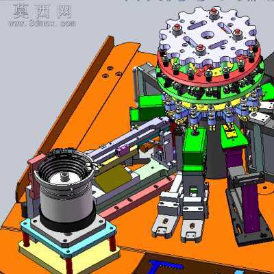半导体多功能测试分类一体机 3D模型